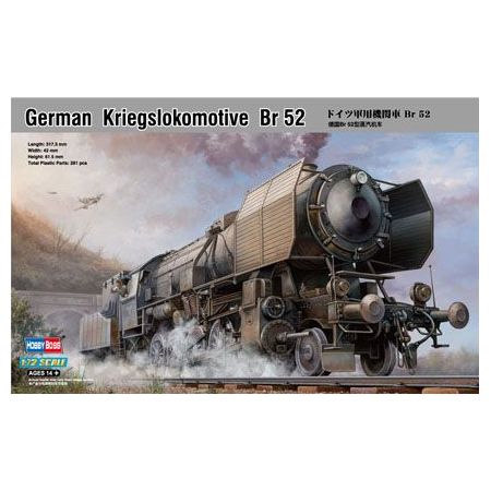 German Kriegslokomotive BR-52 1/72