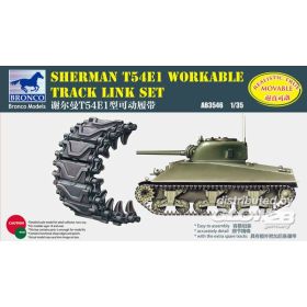 Bronco Models AB3546 - Sherman T54E1 Workable Track Link Set 1/35