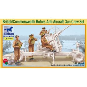 British/Commonwealth Bofors Gun crew set 1/35