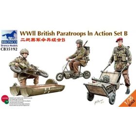 WWII British Parattroops Action Set B 1/35