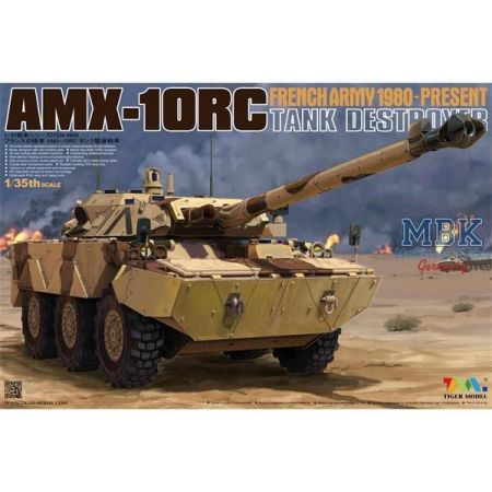 Tiger Model 4609 - AMX-10RC Tank Destroyer French Army 1980-Present 1/35