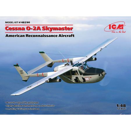 Cessna O-2A Skymaster American Reconnaissance Aircraft 1/48