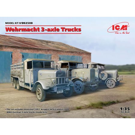 Wehrmacht 3-axle Trucks 1/35