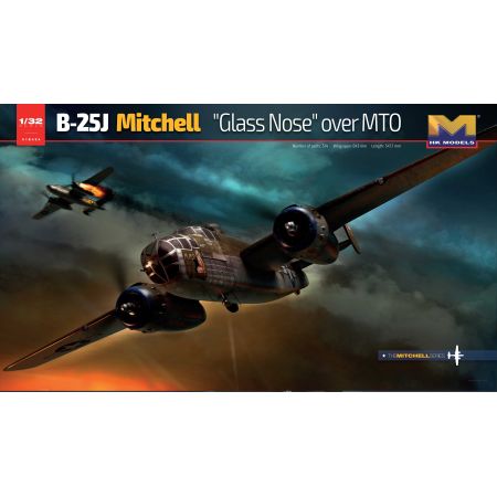B-25J Mitchell Glass Nose over MTO 1/32