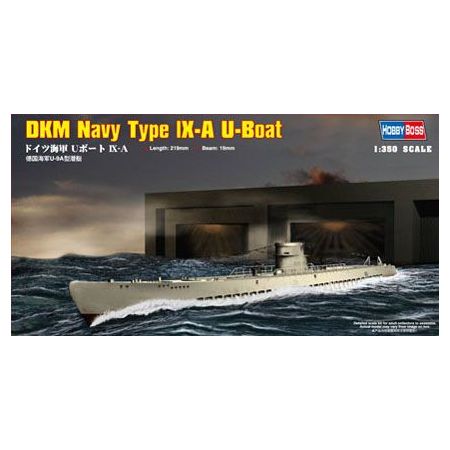 DKM Navy Type IX-A U-Boat 1/350