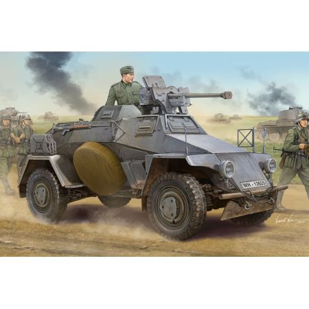 German Le.Pz.Sp.Wg (Sd.Kfz.221) Leichter Panzerspahwagen-Early 1/35