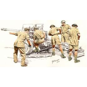 17/25 pdr Anti-Tank Gun Crew Set 1/35