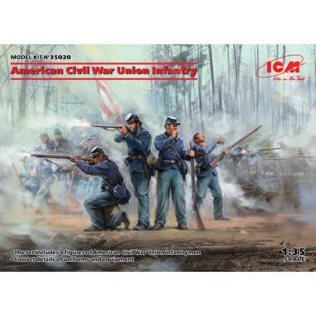 American Civil War Union Infantry 1/35