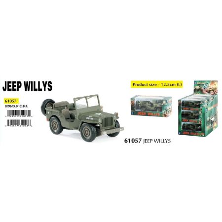 Jeep Willys Die-Cast 1/32