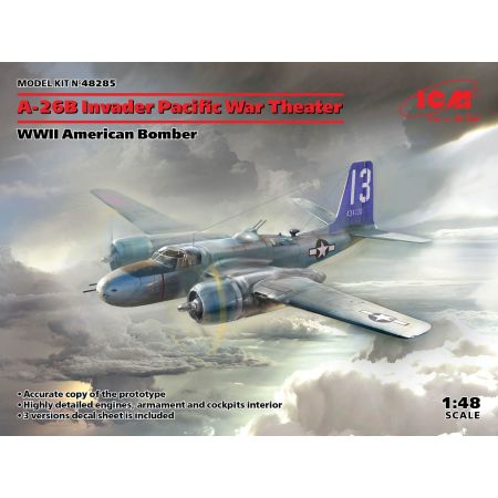 A-26В Invader Pacific War Theater WWII American Bomber 1/48