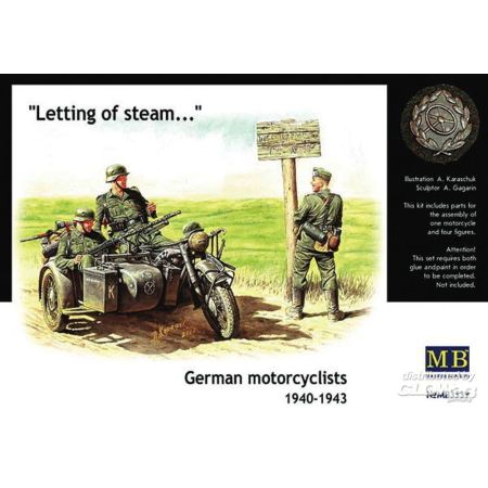 Motocyclistes Allemands 1940-42 1/35