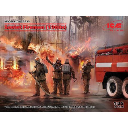 Soviet Firemen 1980s 1/35