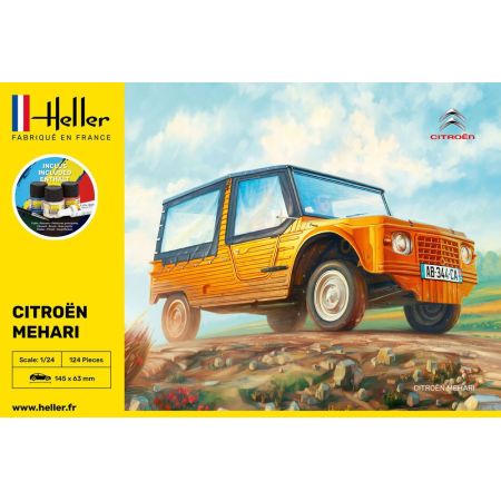 Heller 56760 - STARTER KIT Citroen Mehari (Version 1) 1/24