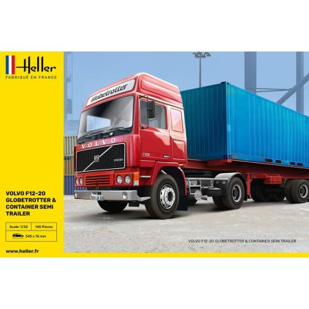 F12-20 Globetrotter & Container semi trailer 1/32