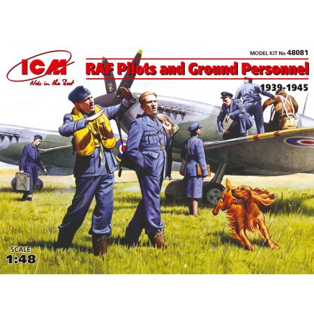 Pilotes et techniciens RAF (1939-1945) 1/48