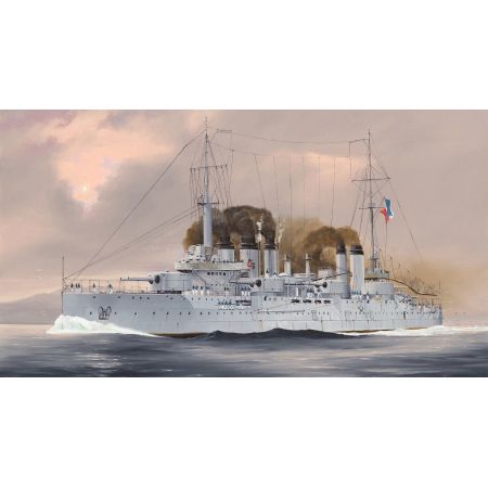 French Navy Pre-Dreadnought Battleship Danton 1/350