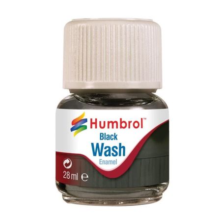 Humbrol AV0201 - Nettoyant enamel 28 ml - Noir