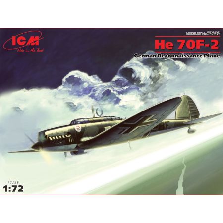 Icm 72232 - He 70F-2 Avion de reconnaissance Allemand 1/72