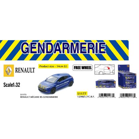 Renault Megane RS Gendarmerie 1/32