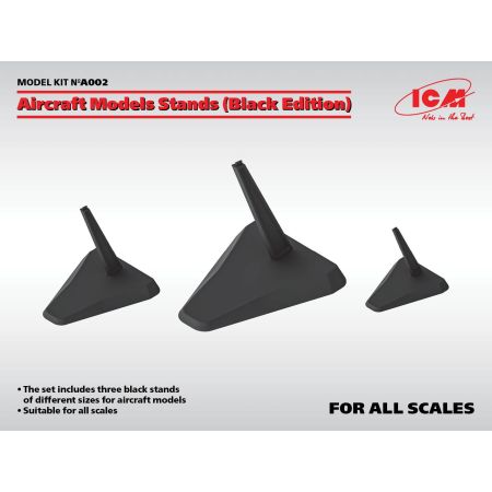 Aircraft Models Stands (Black Edition)