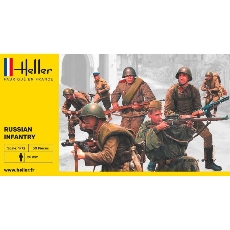 49603 Figurine Infanterie Russe Heller 