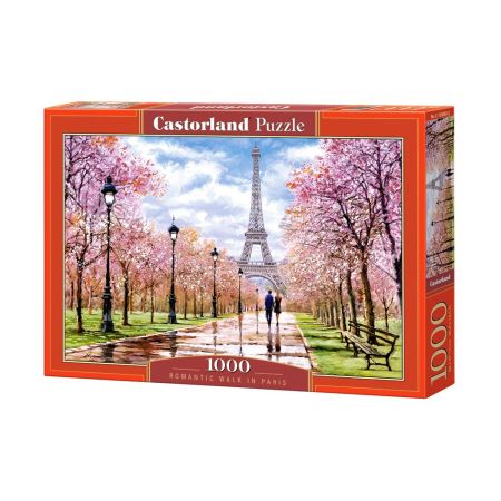 Romantic Walk in Paris, Puzzle 1000 Teile