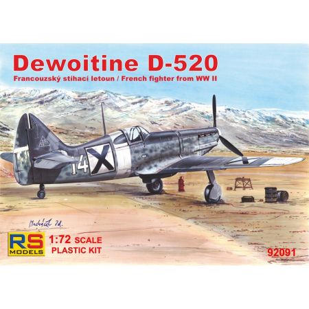 Dewoitine D-520 Bulgaria 1/72