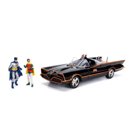 DC Comics – 66 Classic Batmobile with Figures 1/18