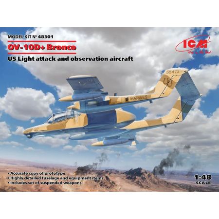 OV-10D+ Bronco, US Attack Aircraft 1/48