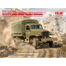 G7117 with WWII Soviet Drivers 1/35