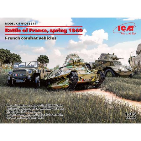 ICM DS3514 - Battle of France, spring 1940 1/35