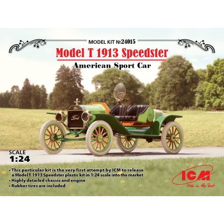 Model T 1913 Speedster, American Sport Car 1/24