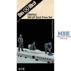 SM U9 Deck Crew Set 1/72