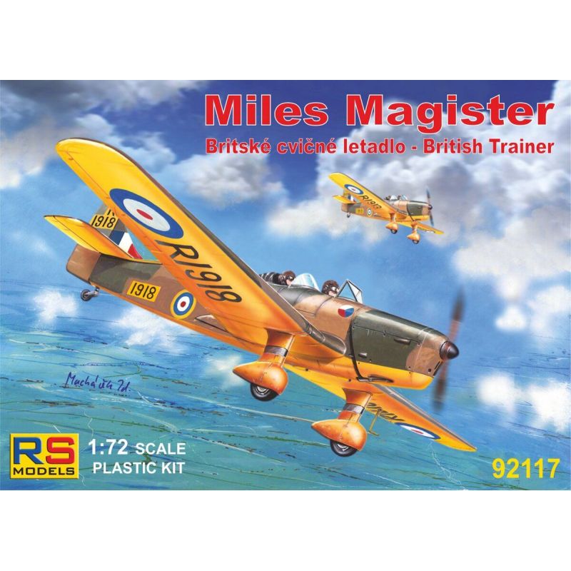 magister - (MONTAGE) [RSmodel] - 1/72 - Miles MAGISTER - OLD SARUM- BLAIZE/Lafont Rs-models-92117-miles-magister-1-72
