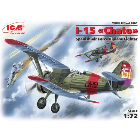I-15 (Chato), Spanish Air Force Biplane Fighter 1/72