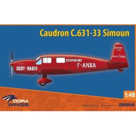 Caudron C.631/633 Simoun - 1/48