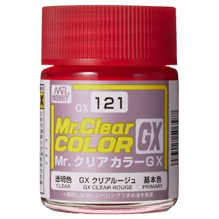 GX-121 - Mr. Color GX Clear Rouge (18 ml)