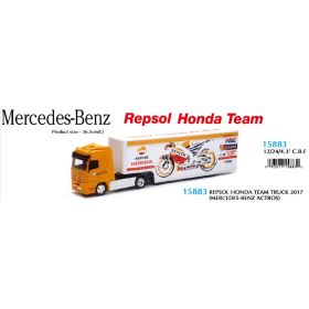 Repsol Honda Team Truck 2017 (Mercedes-Benz Actros) 1/43
