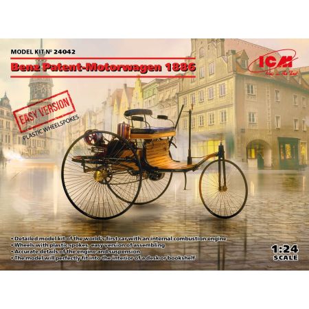 Benz Patent-Motorwagen 1886 – EASY version 1/24
