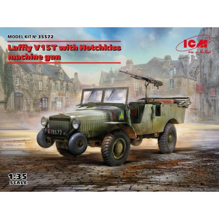 Laffly V15T with Hotchkiss machine gun 1/35