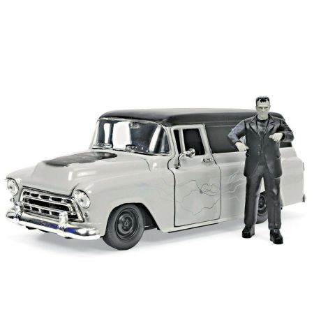 Chevrolet Suburban W/ Frankenstein's Figure Cool Grey 1957 1/24