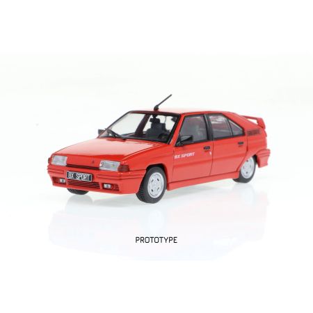 Citroen BX Sport - Rouge - 1987 - 1/43