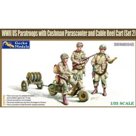 WWII US Paratroops - (Set 2) - 1/35