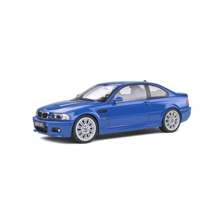 BMW E46 M3 Coupé Laguna Blue 2000 1/18