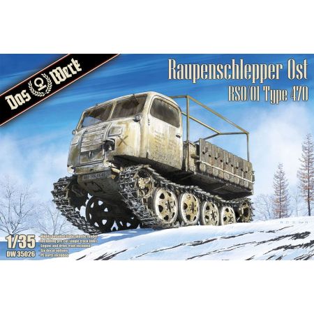 Raupenschlepper Ost RSO/01 Type 470 1/35