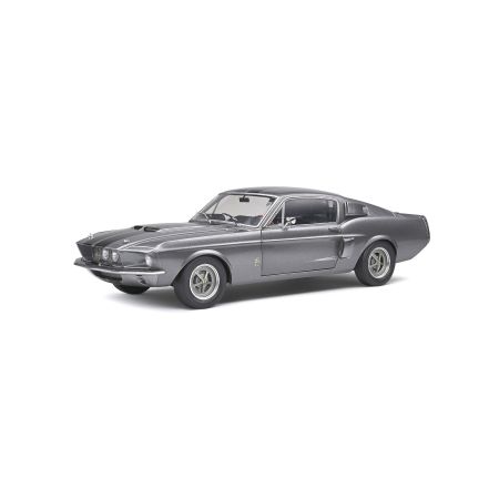 Shelby GT500 Grey & Black Stripes 1967 1/18