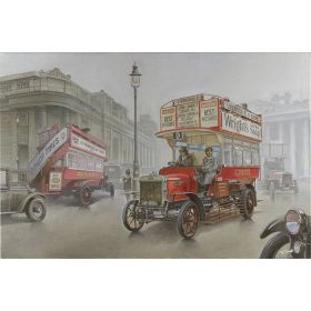Type B Bus, LGOC, London, Early 1914 1/72