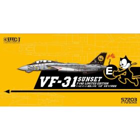 US Navy F-14D VF-31 (Sunset) /w special PE & Decal 1/72