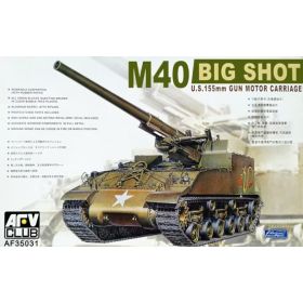 M40 Big Shot - U.S. 155mm Gun Motor Carriage 1/35