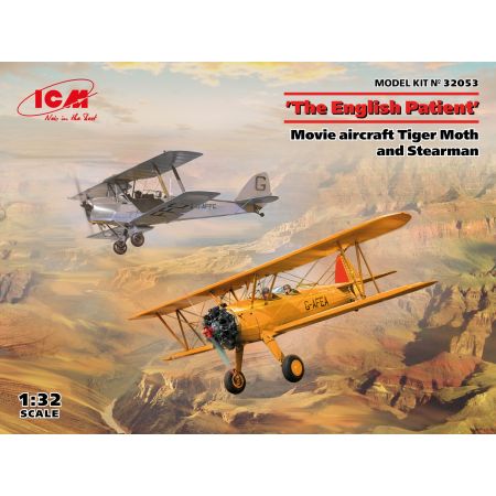 (The English Patient) Movie aircraft Tiger Moth and Stearman 1/32